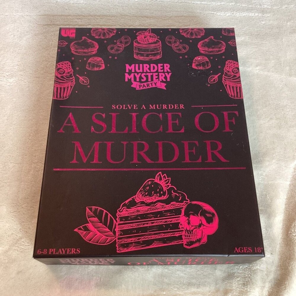 University Games Murder Mystery Party: A Slice of Murder New (open Box)